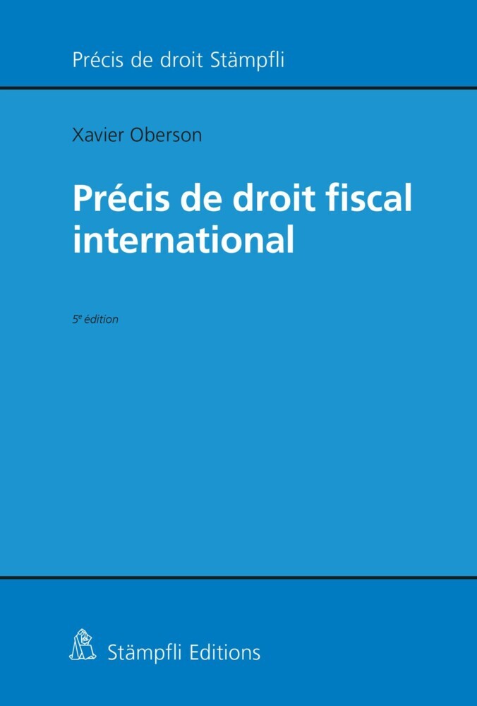 Précis de droit fiscal international main product photo