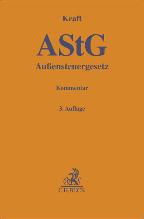Außensteuergesetz. AStG main product photo