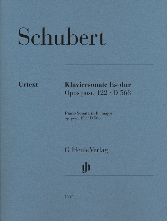 Franz Schubert - Klaviersonate Es-dur op. post. 122 D 568 main product photo