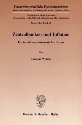 Zentralbanken und Inflation.