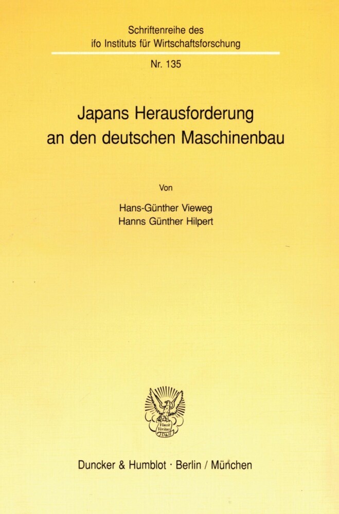 Japans Herausforderung an den deutschen Maschinenbau. main product photo