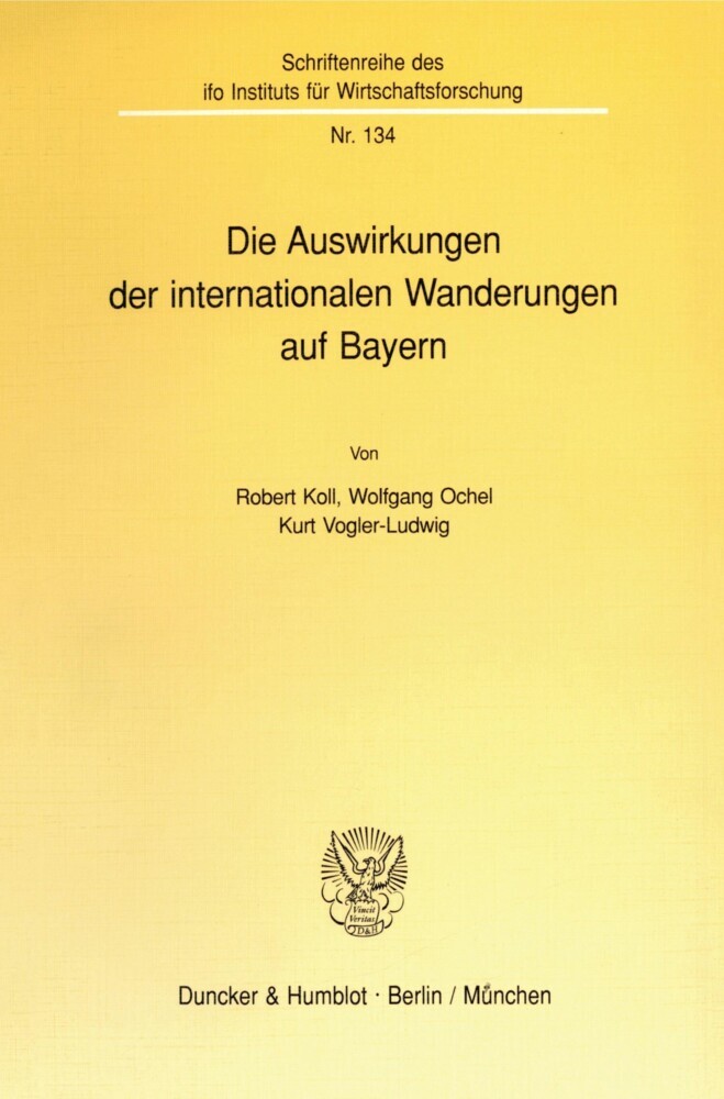 Die Auswirkungen der internationalen Wanderungen auf Bayern. main product photo