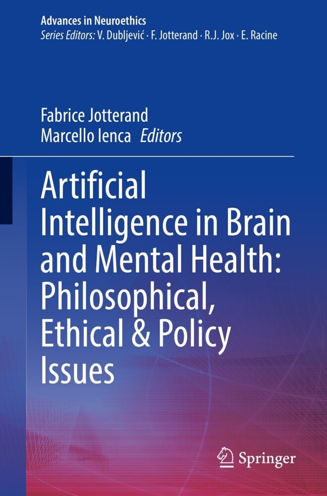 Artificial Intelligence in Brain and Mental Health: Philosophical, Ethical & Policy Issues main product photo