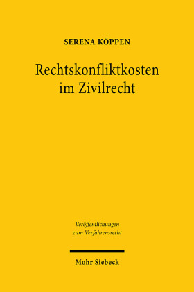 Rechtskonfliktkosten im Zivilrecht