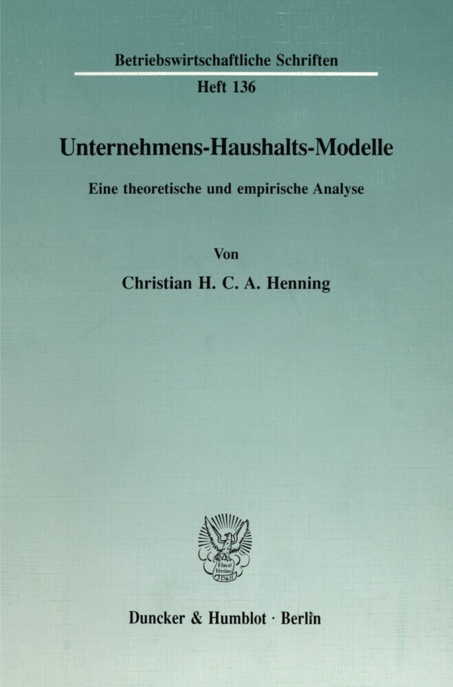 Unternehmens-Haushalts-Modelle. main product photo