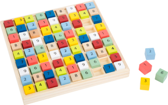 Buntes Sudoku "Educate"