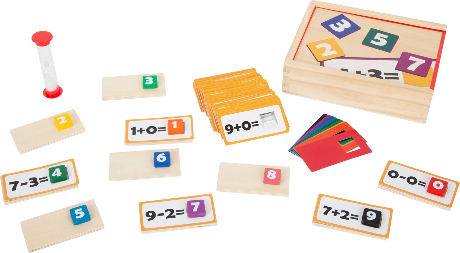 Lernspiel Holzpuzzle Mathematik main product photo