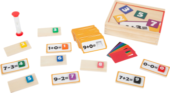 Lernspiel Holzpuzzle Mathematik