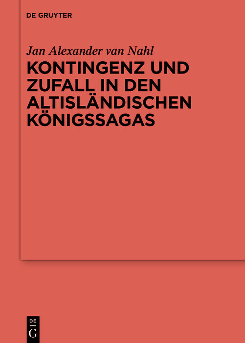 Kontingenz und Zufall in den altisländischen Königssagas main product photo