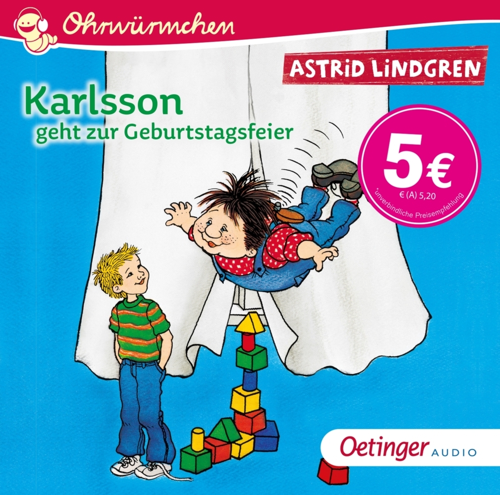 Karlsson geht zur Geburtstagsfeier, 1 Audio-CD main product photo