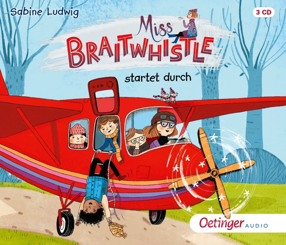 Miss Braitwhistle 6. Miss Braitwhistle startet durch, 3 Audio-CD main product photo