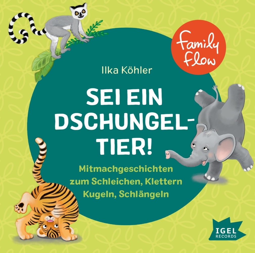 FamilyFlow. Sei ein Dschungeltier!, 1 Audio-CD main product photo