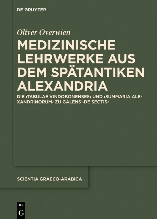 Medizinische Lehrwerke aus dem spätantiken Alexandria main product photo