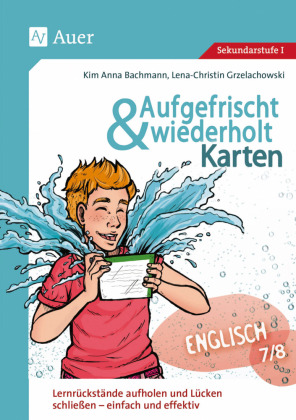 Aufgefrischt-und-wiederholt-Karten Englisch 7-8, m. 1 Beilage