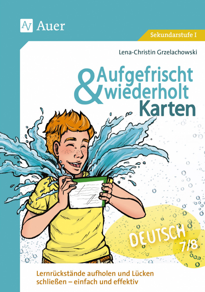 Aufgefrischt-und-wiederholt-Karten Deutsch 7-8, m. 1 Beilage main product photo