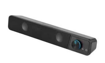 SPEEDLINK BRIO Stereo Soundbar, black