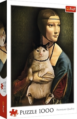 Lady mit Katze (Puzzle)