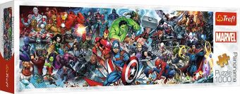 Puzzle 1000 Panorama Marvel Universum