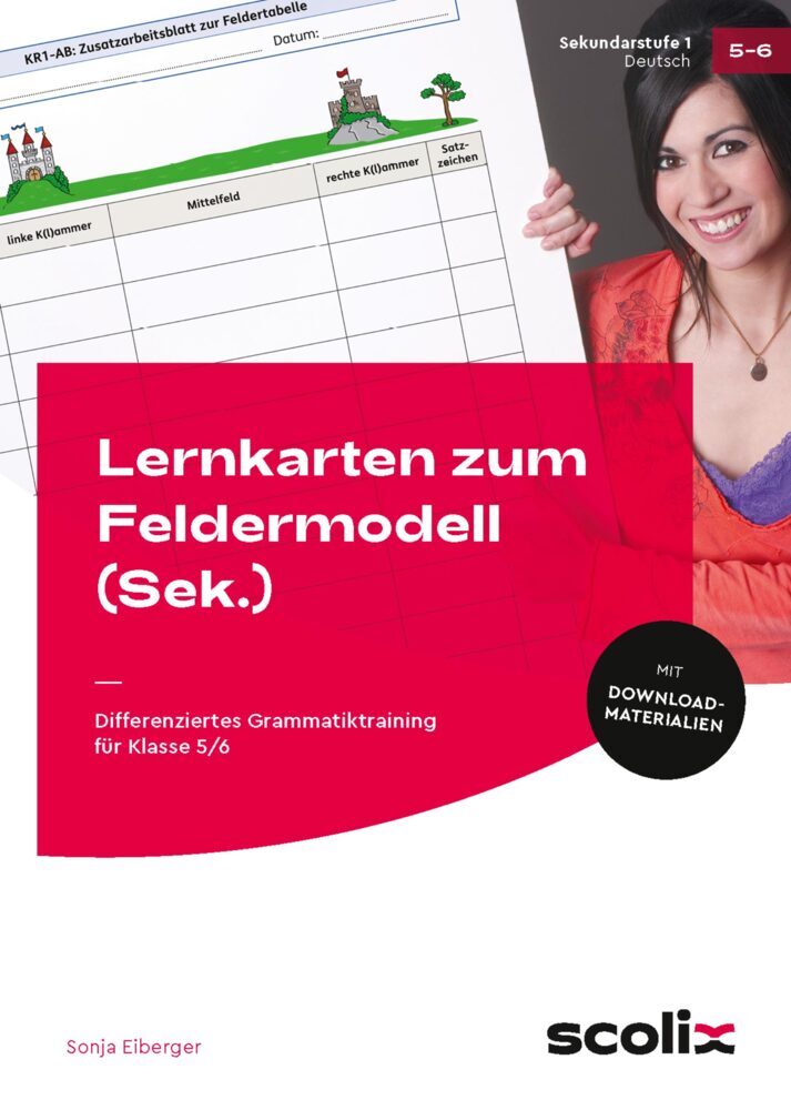 Lernkarten zum Feldermodell (Sek.), m. 1 Beilage main product photo