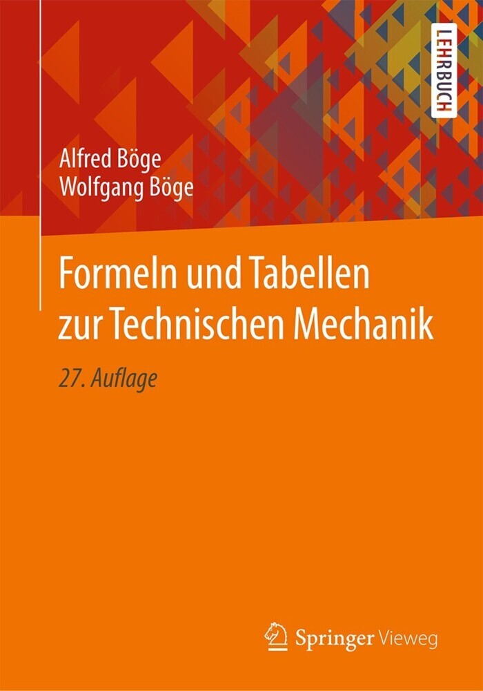 Formeln und Tabellen zur Technischen Mechanik main product photo