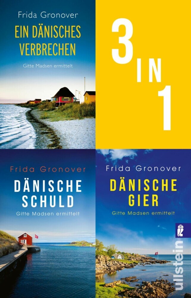 Gitte Madsen ermittelt - Die ersten drei Bände der beliebten Dänemark-Krimireihe main product photo