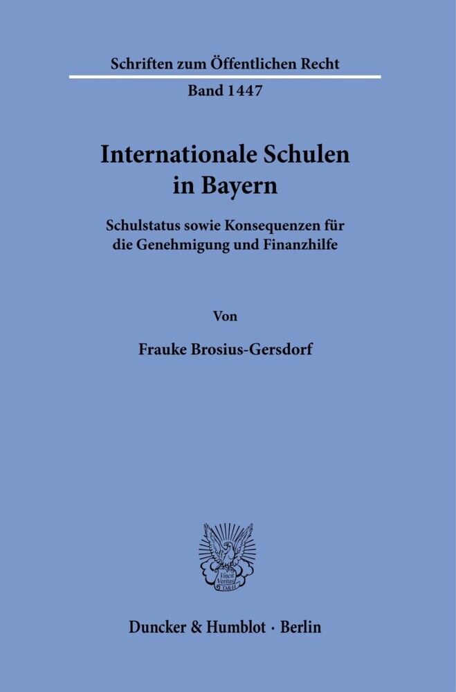 Internationale Schulen in Bayern. main product photo