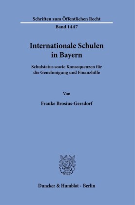 Internationale Schulen in Bayern.