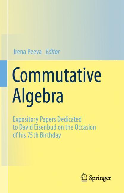 Commutative Algebra main product photo