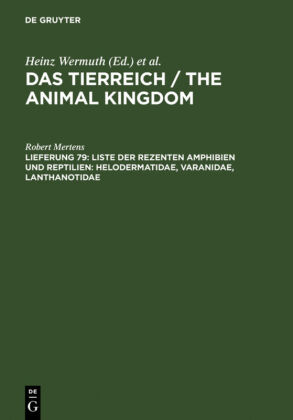 Liste der rezenten Amphibien und Reptilien: Helodermatidae, Va...