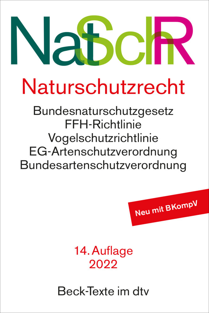 Naturschutzrecht NatSchR main product photo