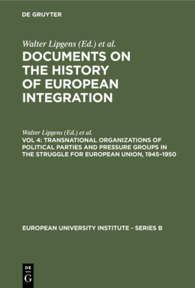 Transnational Organizations of Political Parties and Pressure ...