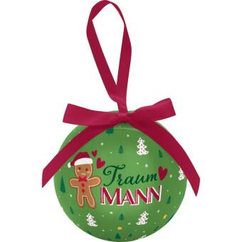 Weihnachtskugel "Traummann"