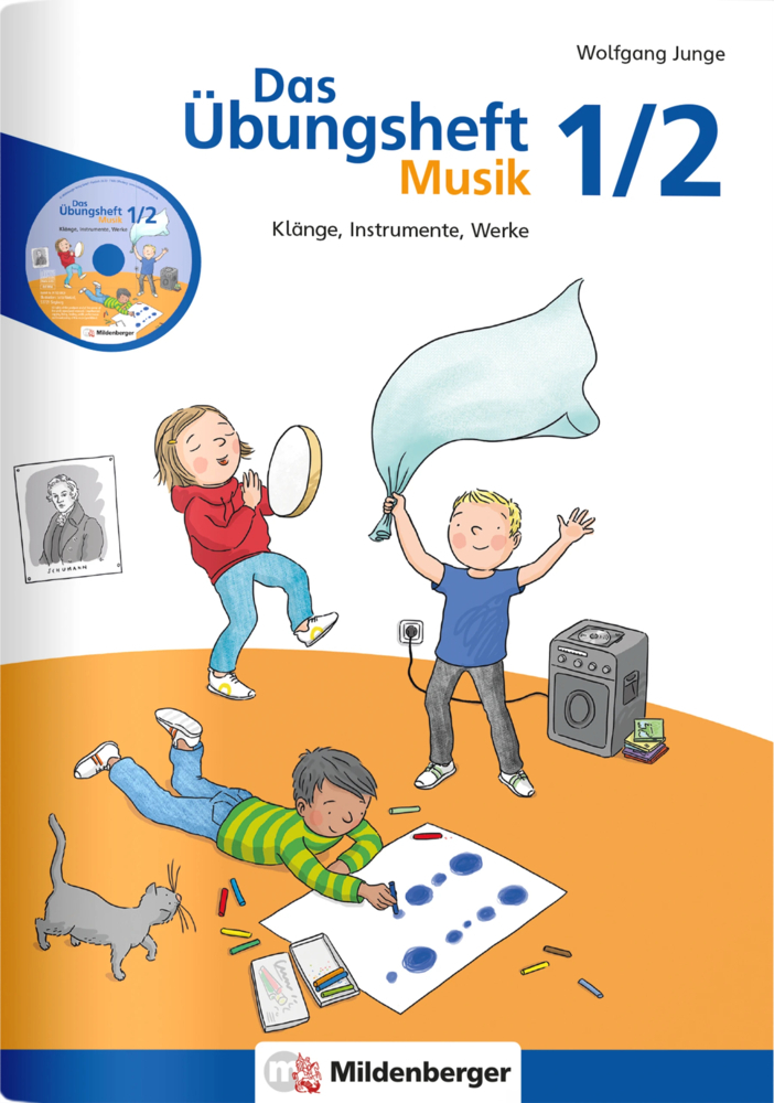 Das Übungsheft Musik 1/2, m. 1 Audio-CD main product photo