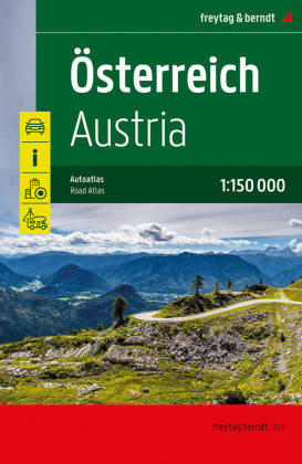 Österreich Supertouring, Autoatlas 1:150.000, freytag & berndt
