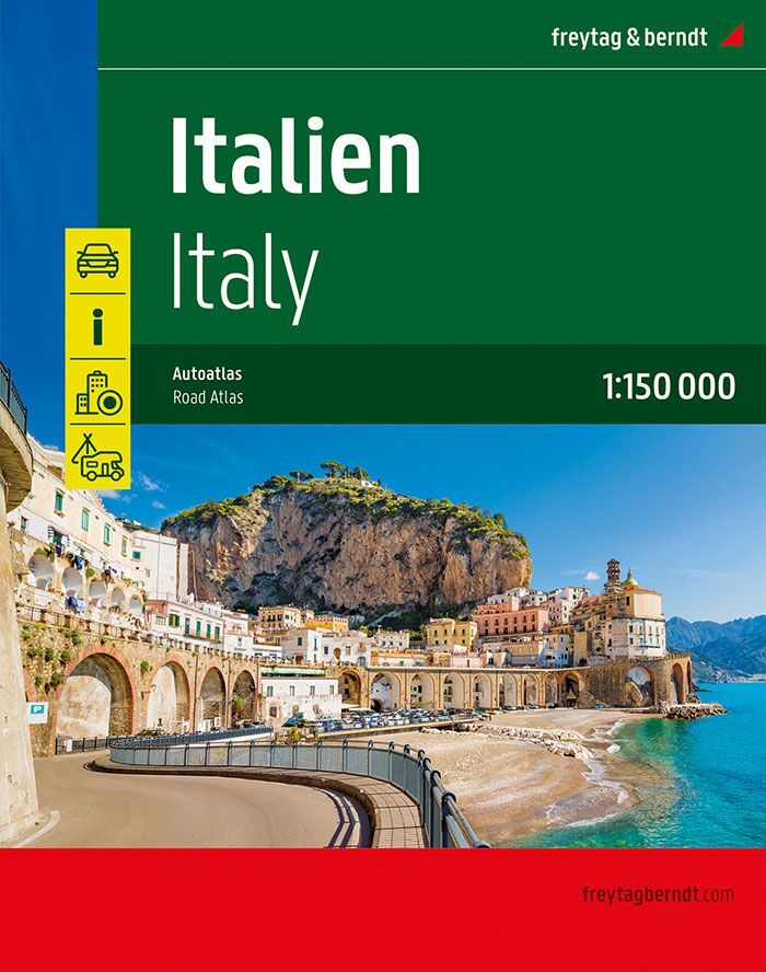 Italien, Autoatlas 1:150.000, freytag & berndt main product photo