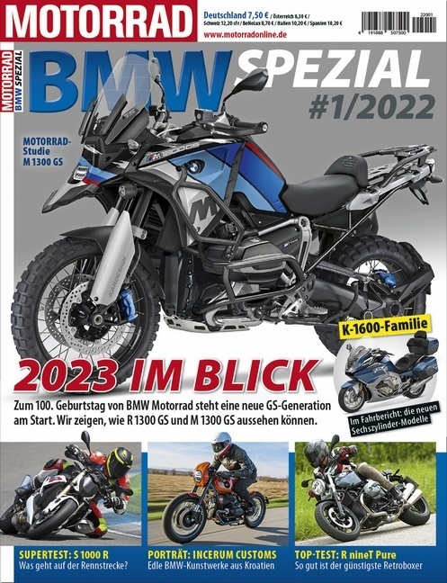 Motorrad BMW Spezial - 01/2022 main product photo