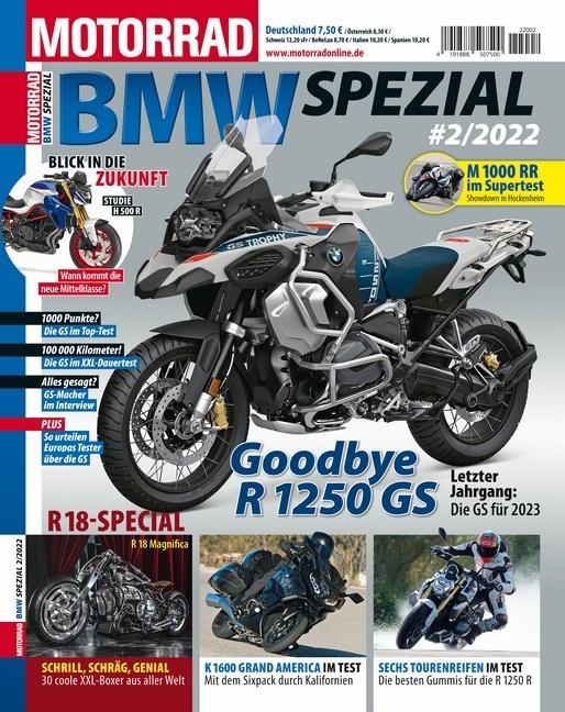 Motorrad BMW Spezial - 02/2022 main product photo