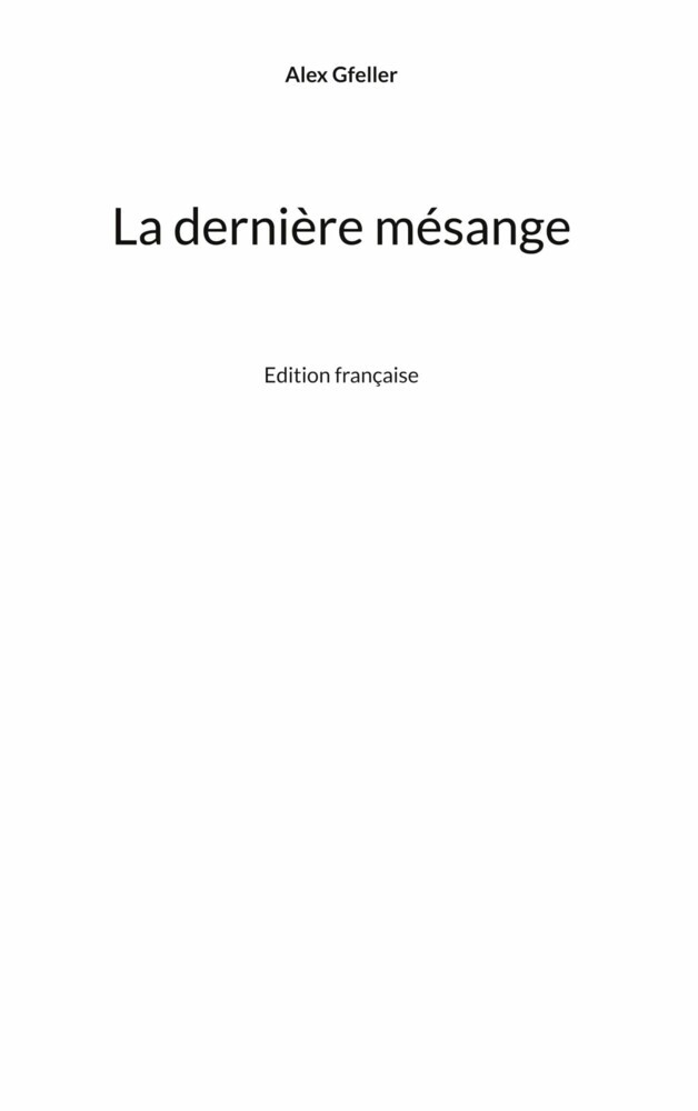 La dernière mésange main product photo