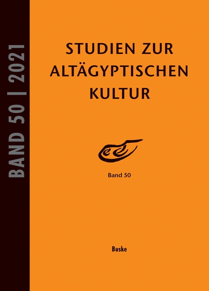 Studien zur Altägyptischen Kultur Band 50 main product photo