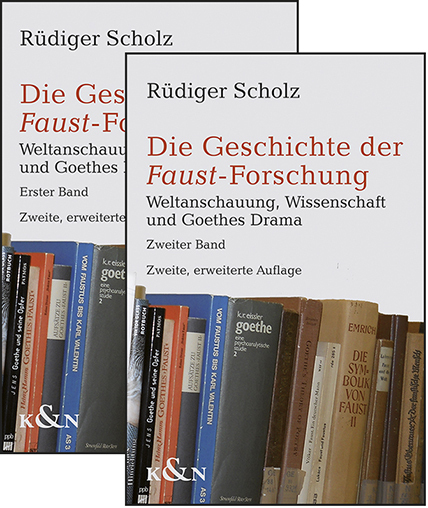 Die Geschichte der Faust-Forschung, 2 Teile main product photo
