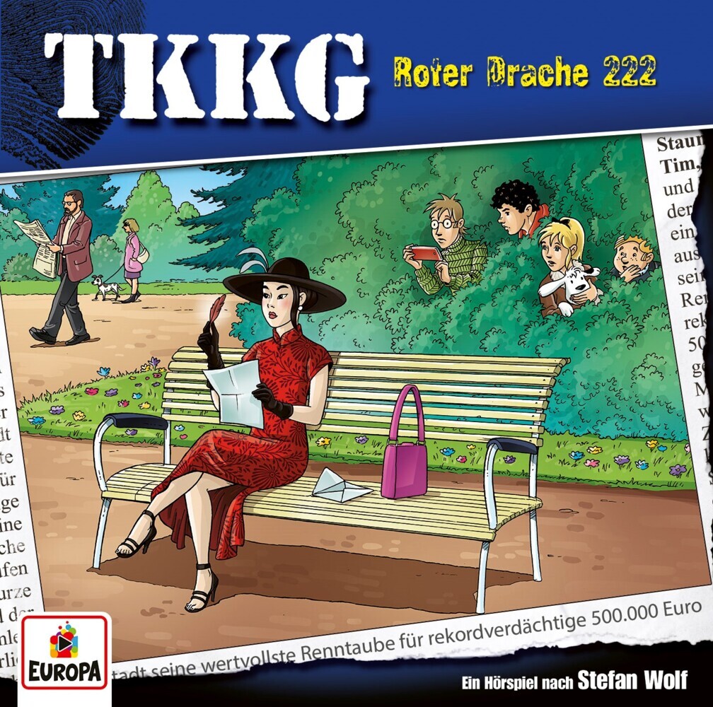 Ein Fall für TKKG - Roter Drache 222, 1 Audio-CD main product photo