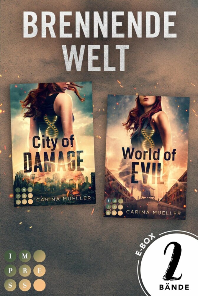 Sammelband der Dystopien »City of Damage« und »World of Evil« (Brennende Welt) main product photo