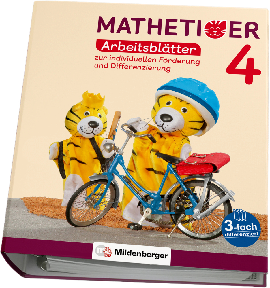 Mathetiger 4 - Arbeitsblätter zur individuellen Förderung und Differenzierung main product photo