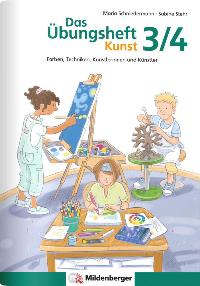 Das Übungsheft Kunst 3/4 main product photo