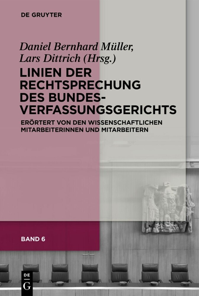 Linien der Rechtsprechung des Bundesverfassungsgerichts main product photo