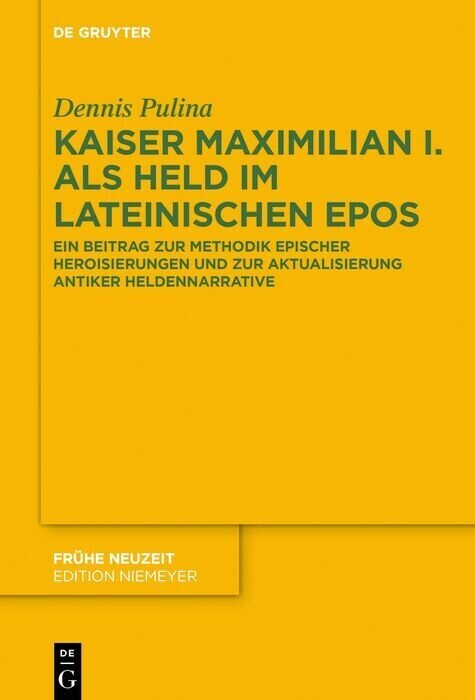 Kaiser Maximilian I. als Held im lateinischen Epos main product photo