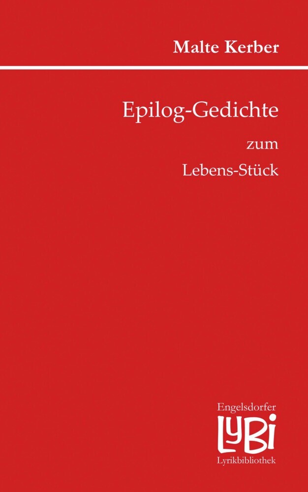 Epilog-Gedichte zum Lebens-Stück main product photo