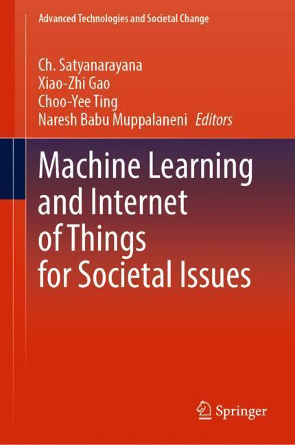 Machine Learning and Internet of Things for Societal Issues main product photo