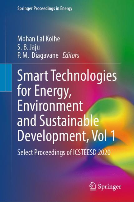 Smart Technologies for Energy, Environment and Sustainable Development, Vol 1 main product photo