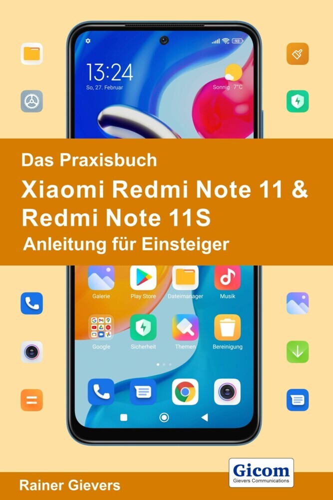 Das Praxisbuch Xiaomi Redmi Note 11 & Redmi Note 11S - Anleitung für Einsteiger main product photo